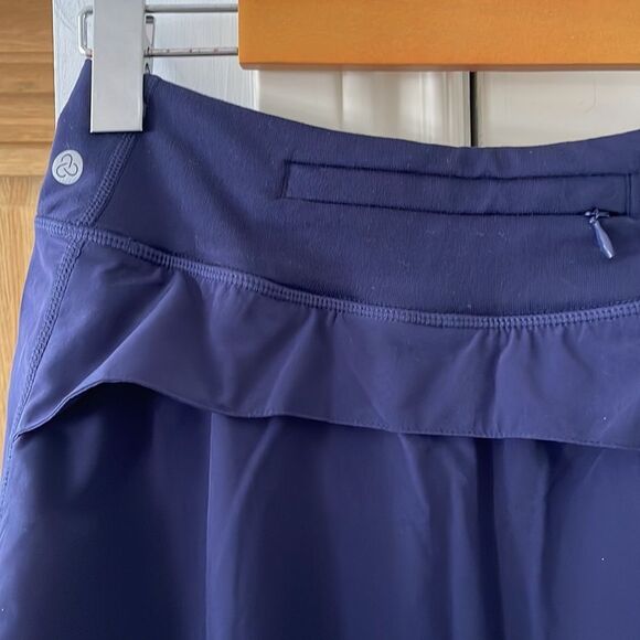 Zella suns out performance tennis golf skirt skort in navy nightfall small - Picture 9 of 9